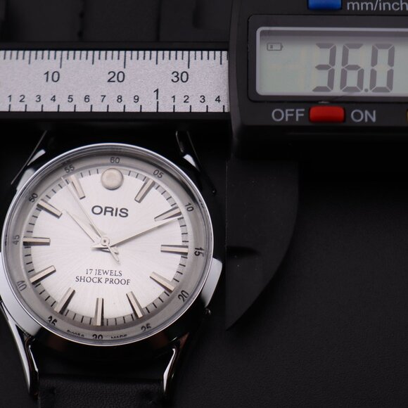 Oris Vintage Swiss 17 Jewels Hand-Wound Mechanical Men's Watch - FREE SHIPPING - Picture 8 of 12